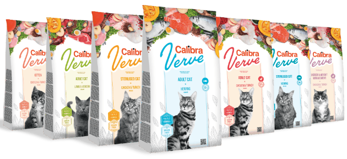 Granule Calibra CAT VERVE pro kočky