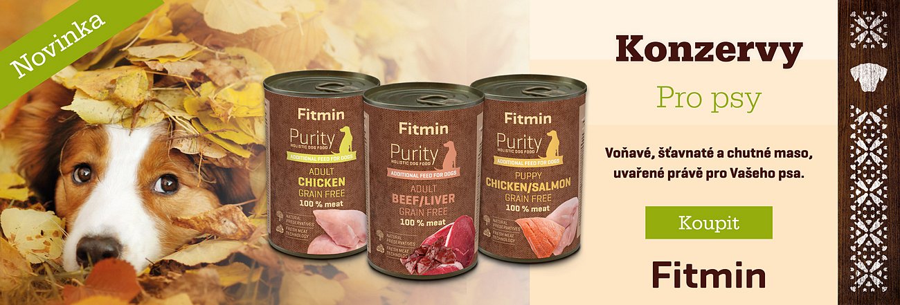 Fitmin Purity konzervy