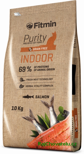 Fitmin Cat Purity Indoor 2x10kg+myška+1x masíčka Perrito+DOPRAVA ZDARMA!