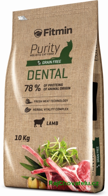 Fitmin Cat Purity Dental 2x10kg+myška+1x masíčka Perrito+DOPRAVA ZDARMA!