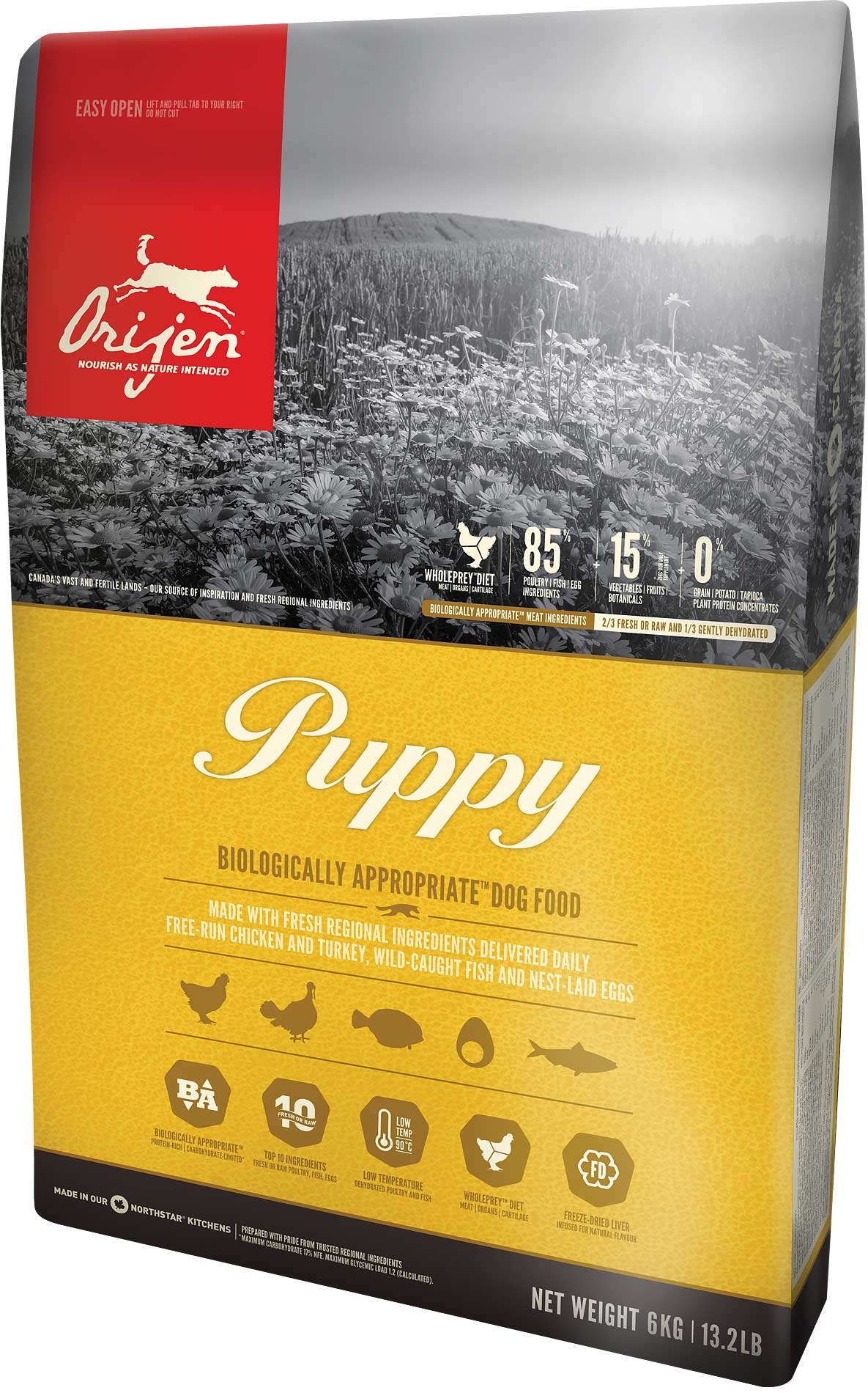 ORIJEN Dog Puppy 2x11,4kg + DOPRAVA ZDARMA+1x Pamlsek!