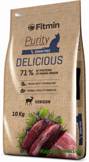 Fitmin Cat Purity Delicious 3x10kg+myška+1x masíčka Perrito+DOPRAVA ZDARMA!