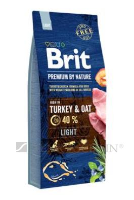 Brit Premium Dog by Nature Light 2 x 15 kg + DOPRAVA ZDARMA!