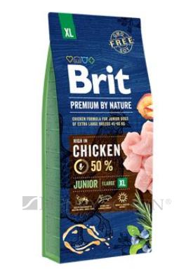 Brit Premium Dog by Nature Junior XL 3 x 15kg + DOPRAVA ZDARMA