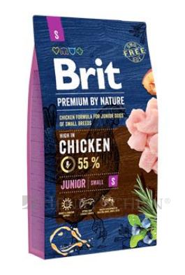 Brit Premium Dog by Nature Junior S 2x8kg + DOPRAVA ZDARMA