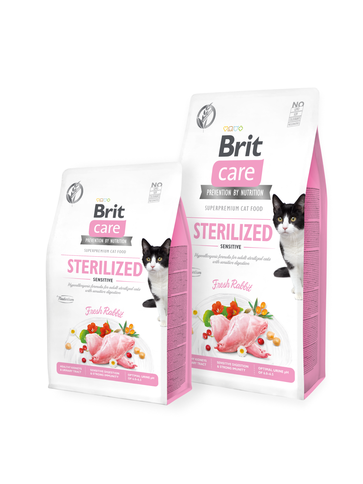 Brit Care Cat GF Sterilized Sensitive 7kg+MYŠKA