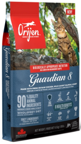 ORIJEN Cat Guardian 8 3x4,5kg+myška