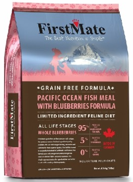 FirstMate Pacific Ocean Fish With Blueberries Cat 2 x 20kg+DOPRAVA ZDARMA+myška