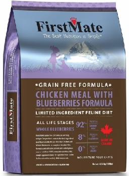 FirstMate Chicken With Blueberries Cat 2 x 20 kg+DOPRAVA ZDARMA+myška