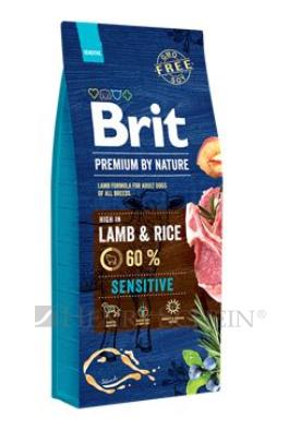 Brit Premium Dog by Nature Sensitive Lamb 15kg + DOPRAVA ZDARMA!