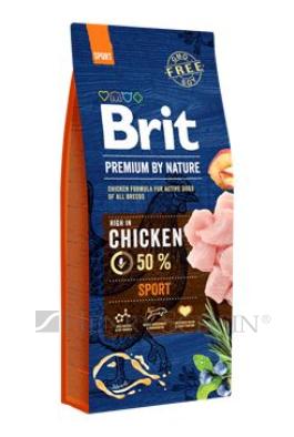 Brit Premium Dog by Nature Sport 15kg + DOPRAVA ZDARMA!