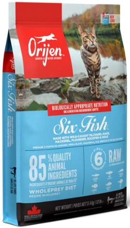ORIJEN 6 Fish Cat 5,4 kg+myška + DOPRAVA ZDARMA!
