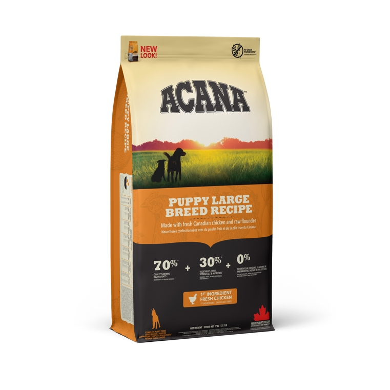 Acana Dog Puppy Large Recipe 2x17kg+DOPRAVA ZDARMA+1x masíčka Perrito 50g