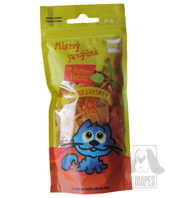 Mapes suš. KUŘECÍ LUPÍNKY se šantou kočičí 50g