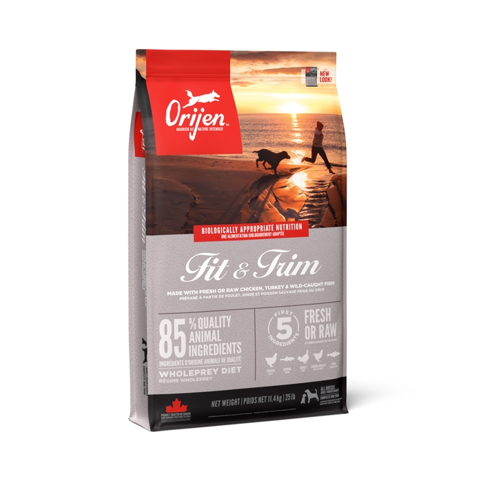 ORIJEN Dog Fit & Trim 2x11,4kg + DOPRAVA ZDARMA+1x Pamlsek!
