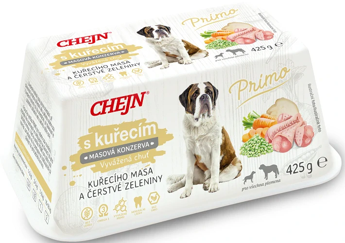 Chejn Primo s kuřecím a zeleninou 425g