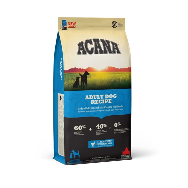 Acana Dog ADULT 2 x 17 kg+DOPRAVA ZDARMA+1x masíčka Perrito 50g