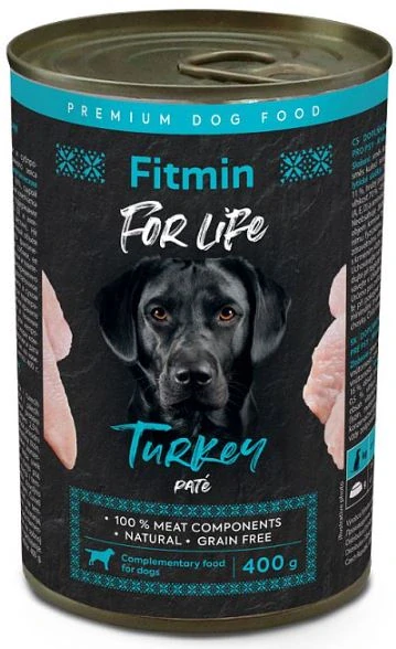 Konzerva Fitmin FL dog turkey 400 g