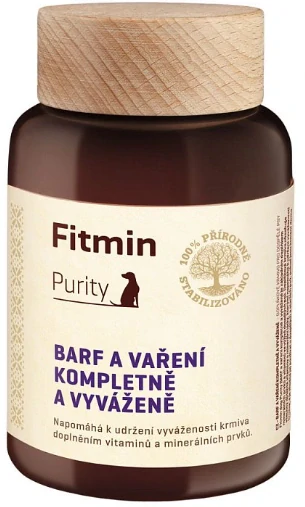 Fitmin dog Purity BARF a vaření kompletně a vyváženě 260g