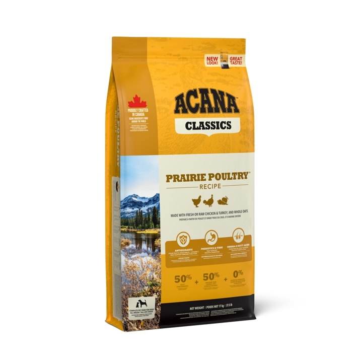Acana Dog Classic Prairie Poultry 6kg+DOPRAVA ZDARMA+1x masíčka Perrito 50g