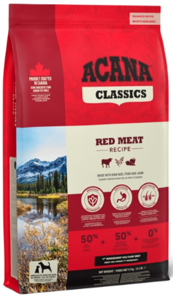 Acana Dog Classic Red 9,7 kg+DOPRAVA ZDARMA+1x masíčka Perrito 50g