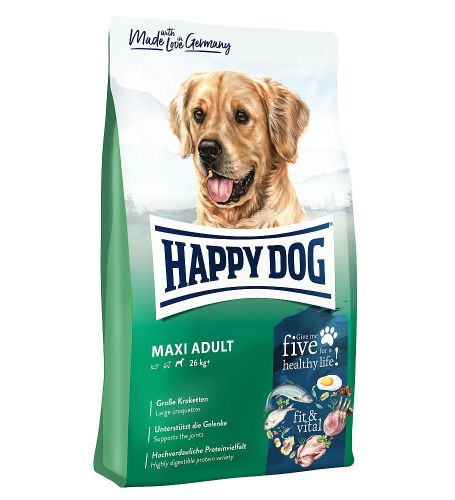 Happy Dog Supreme Fit & Vital Maxi Adult 14kg+DOPRAVA ZDARMA+1x masíčka Perrito+1KG NAVÍC ZDARMA