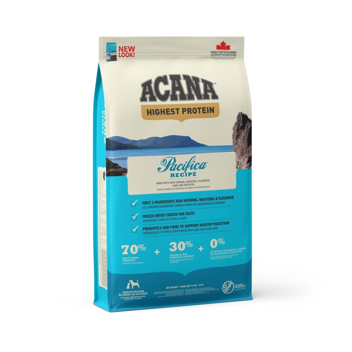 Acana Dog Regionals Pacifica 11,4 kg+DOPRAVA ZDARMA+1x masíčka Perrito 50g