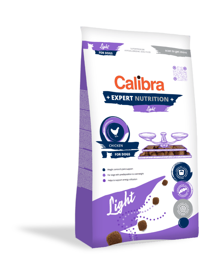 Calibra Dog EN Light 2x12kg+1x masíčka Perrito+DOPRAVA ZDARMA