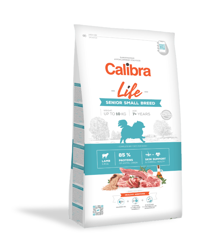 Calibra Dog Life Senior Small Breed Lamb 1,5kg