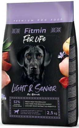 Fitmin dog For Life Light & Senior 2,5kg