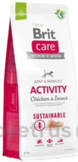 Brit Care Dog Sustainable Activity 12kg+DOPRAVA ZDARMA+1x masíčka Perrito!