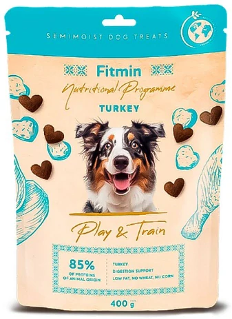 Fitmin dog NP Play and Train Turkey 400g
