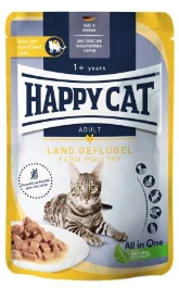 Happy Cat drůbeží 85g kapsička