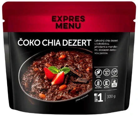 Expres Menu - čoko chia desert 300g (1 porce)