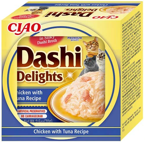 Churu Cat Dashi Delights Chicken with Tuna 70g