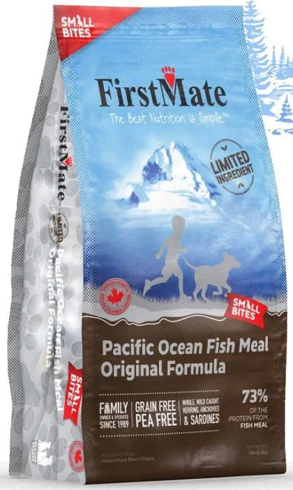 FirstMate Pacific Ocean Fish Original SMALL 3x11,44 kg + DOPRAVA ZDARMA+1x masíčka Perrito!