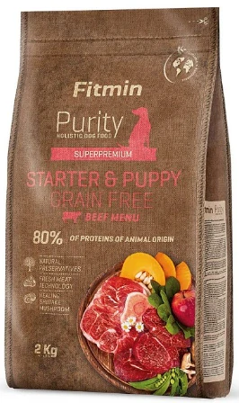 Fitmin dog Purity GF Puppy & Starter Beef 2 kg
