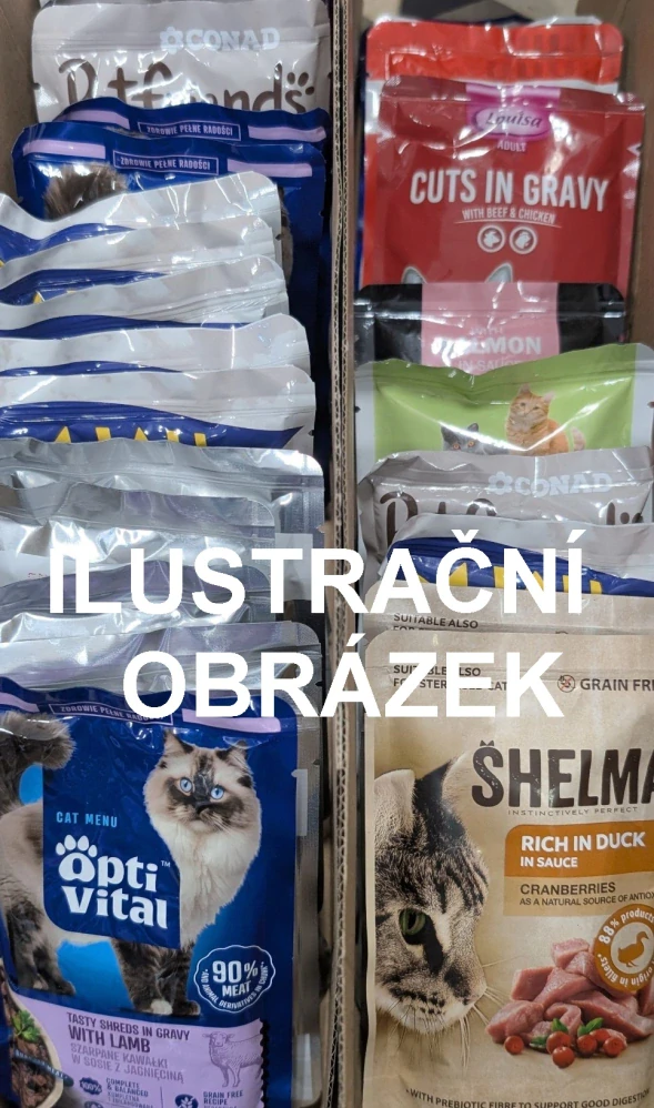 MIX kapsiček pro kočky 24 x 85g/100g