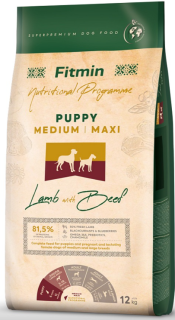 Fitmin Dog Lamb with Beef Medium/Maxi Puppy 2,5kg