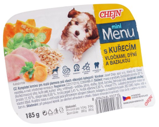 CHEJN MINI MENU kuřecí 12x185g (1 karton)
