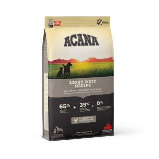 Acana Dog Light & Fit Heritage 2x11,4kg+DOPRAVA ZDARMA+1x masíčka Perrito 50g