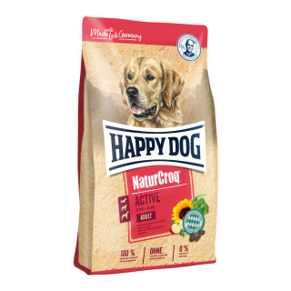 HAPPY DOG NaturCroq Active 2x15kg + DOPRAVA ZDARMA+TOP masíčka Perrito