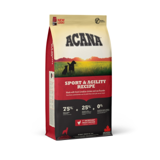 Acana Dog Heritage Sport & Agility 11,4kg+DOPRAVA ZDARMA+1x masíčka Perrito 50g
