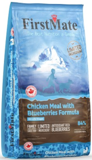 FirstMate Chicken with Blueberries 3 x 11,4kg+DOPRAVA ZDARMA+1x masíčka Perrito!