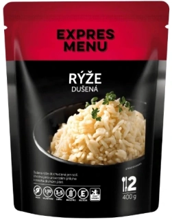 Expres Menu - dušená rýže 400g (2 porce)