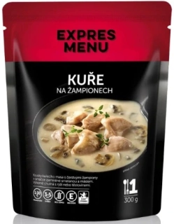 Expres Menu - kuře na žampionech 300g (1 porce)