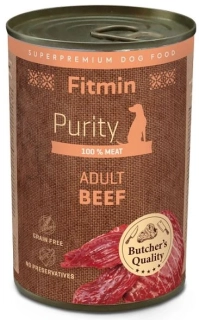 Fitmin Purity Konzerva hovězí pro psy 400 g