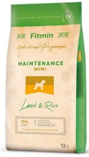 Fitmin dog MINI Lamb & Rice 12 kg+DOPRAVA ZDARMA+1x masíčka Perrito!