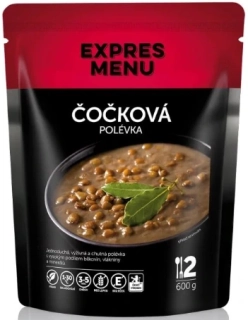 Expres Menu - čočková polévka 600g (2 porce)