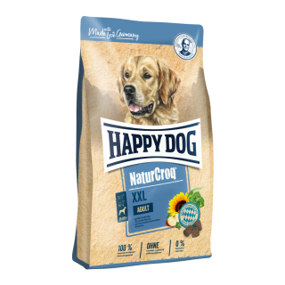 HAPPY DOG NaturCroq XXL 15kg + DOPRAVA ZDARMA+TOP masíčka Perrito